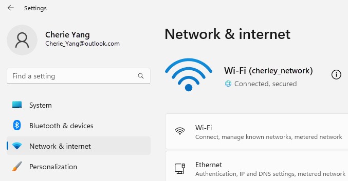 اتصال اینترنت با وای فای